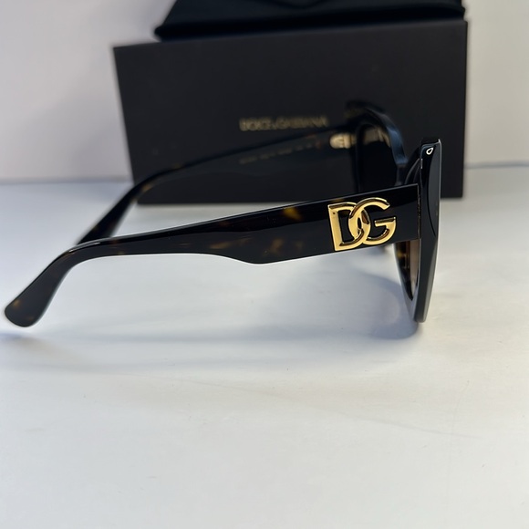 New Authentic Dolce & Gabbana DG 4405 502/13 tortoise Sunglasses - Picture 6 of 13